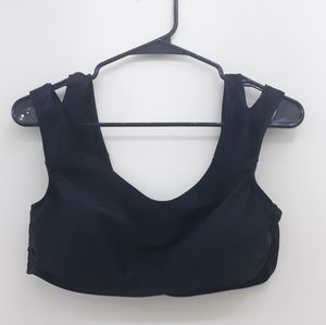 Black Spring Summer Swim Top
